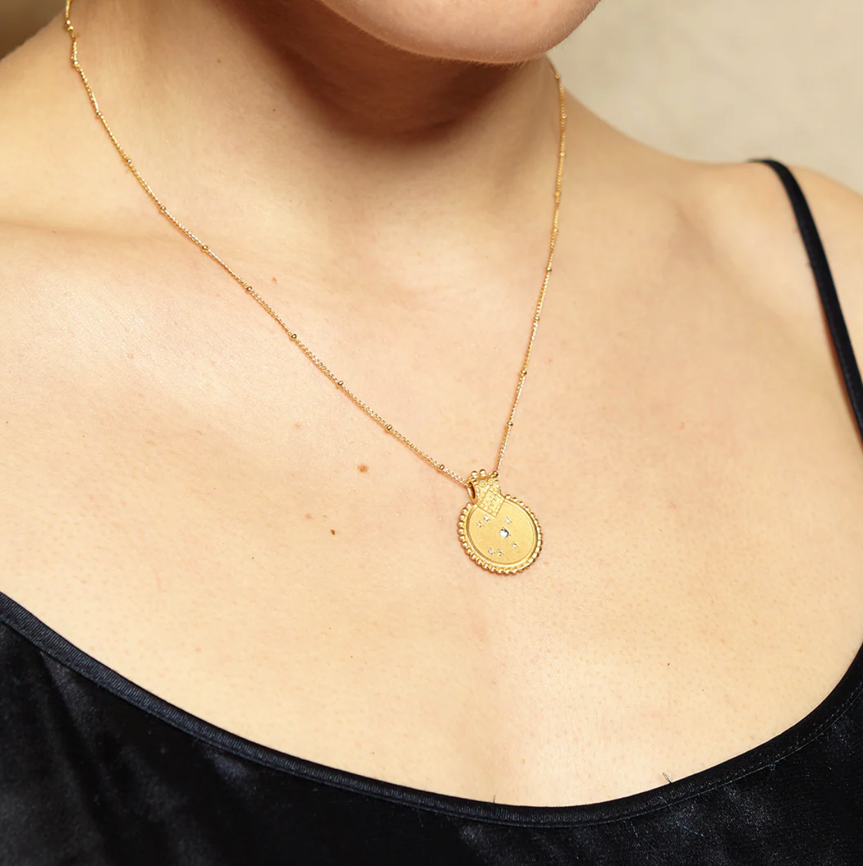 Virgo sapphire necklace sales