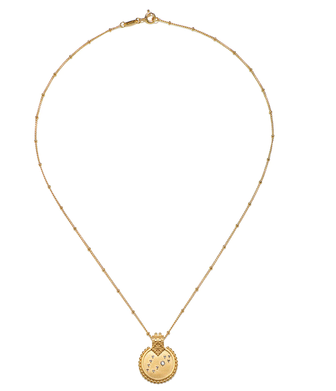 Constellation Zodiac Pisces Aquamarine Necklace MY MAHANA