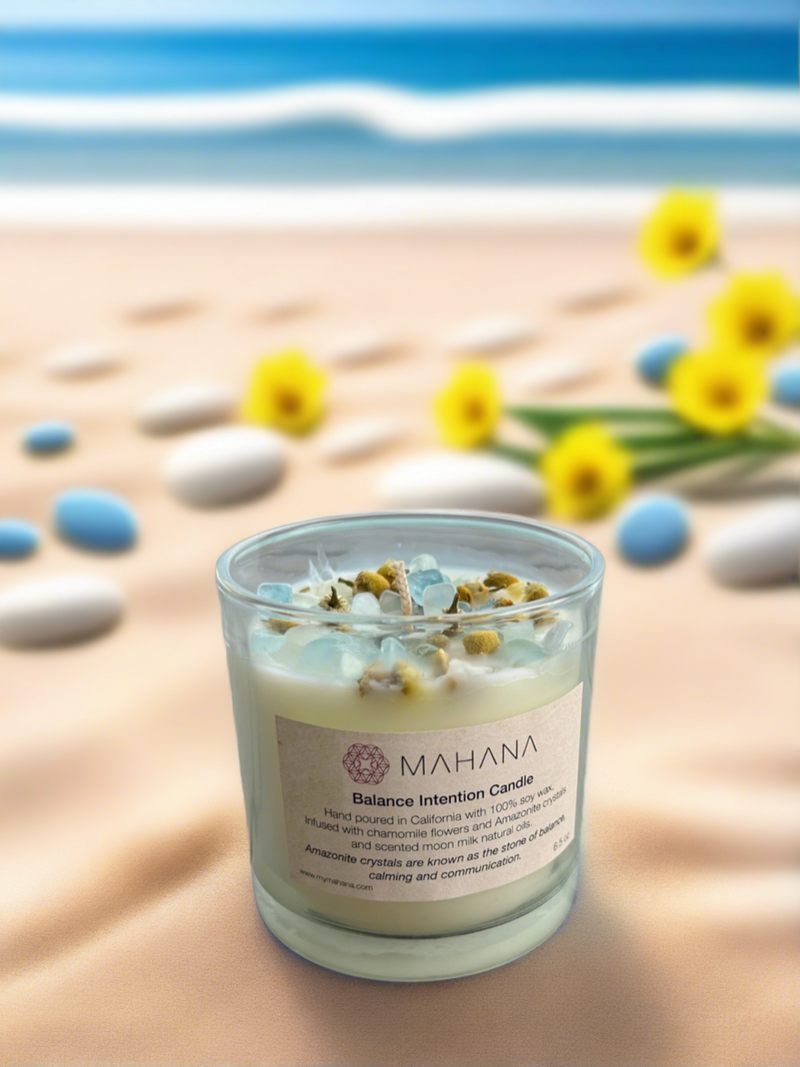 Mahana Balance Intention Candle