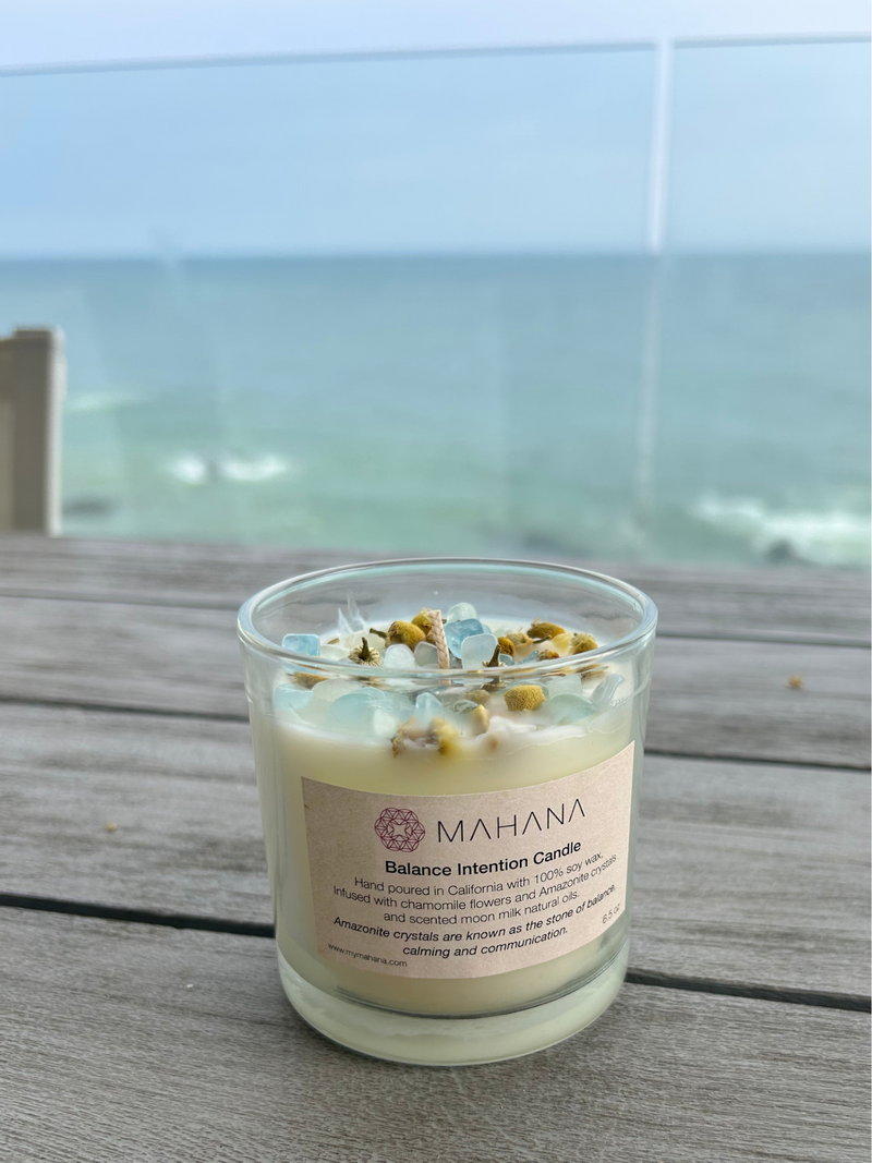 Mahana Balance Intention Candle