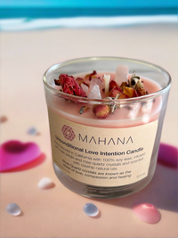 Mahana Spring Unconditional Love Intention Candle