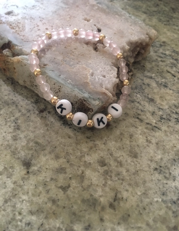 Mommy and Me Custom Name Bracelets