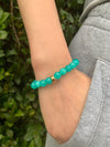 Positive Energy Gemstone Bracelet (Teal)