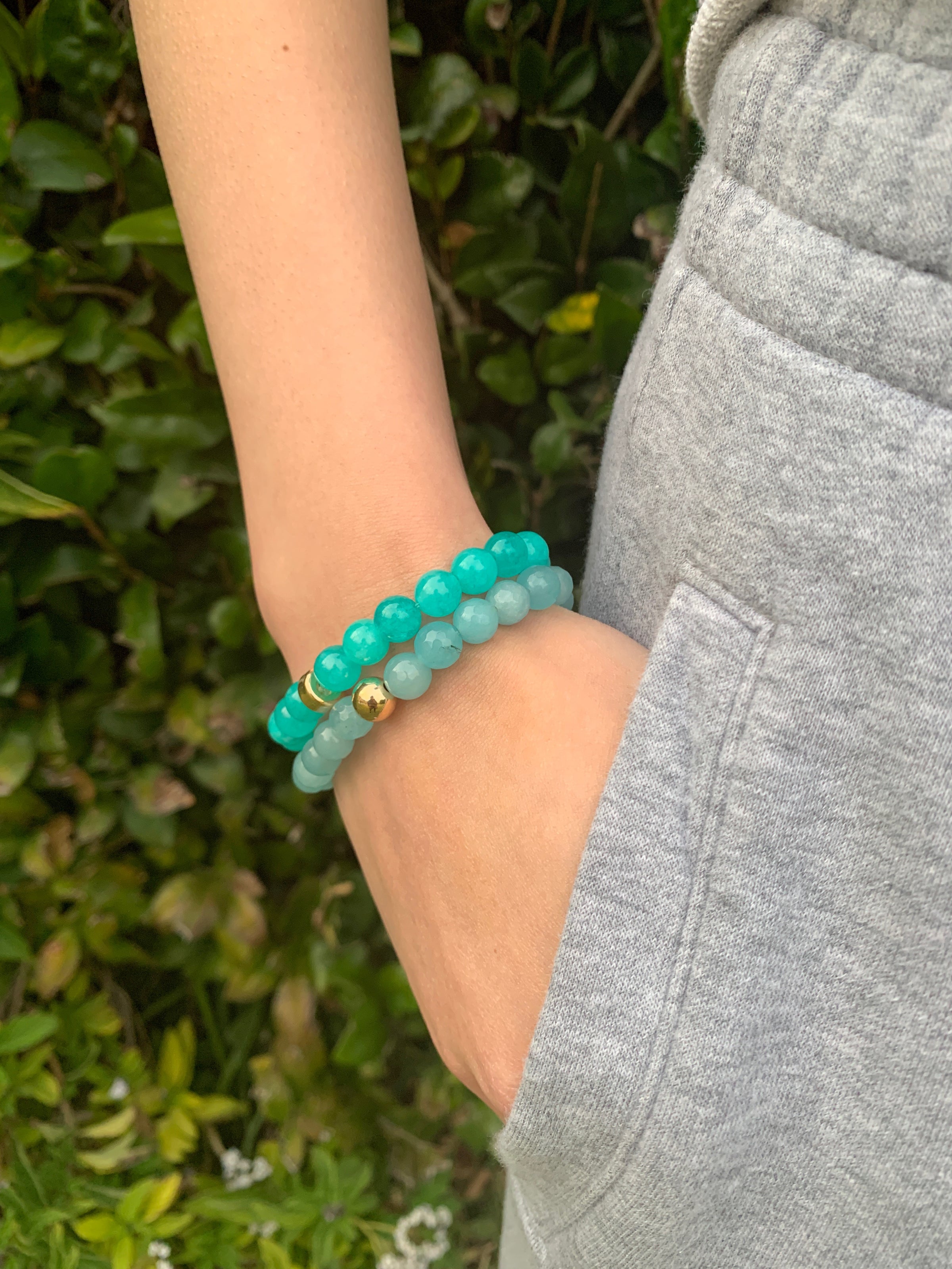 Buy Positive Energy Power Bead Bracelet - Gift Box and information Tag -  Crystal Bead Bracelet - Vitality Bracelet - Joy Crystals Online at  desertcartINDIA