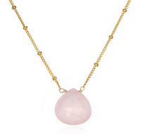 Cultivate Compassion Rose Quartz Necklace