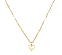 Expression of Love Gold Necklace