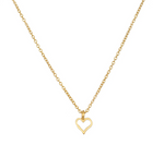 Expression of Love Gold Necklace
