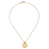 Constellation Zodiac Taurus Emerald Necklace